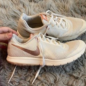 nike black and rose gold sneakers